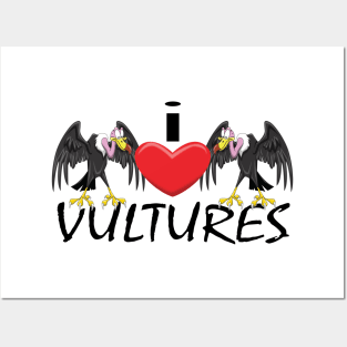 I Heart Vultures Posters and Art